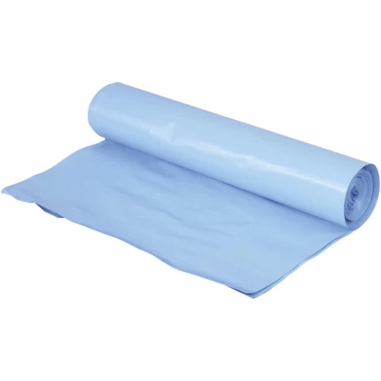 Plastsække 550×800mm 55µ blå, krt/30 rl×10 stk