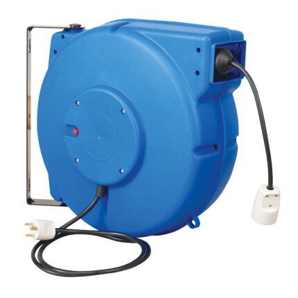 Aut. kabelopruller IP42 3G1,5 25mtr DK-stik