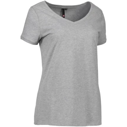 T-shirt fitted dame 0543 sort 3XL