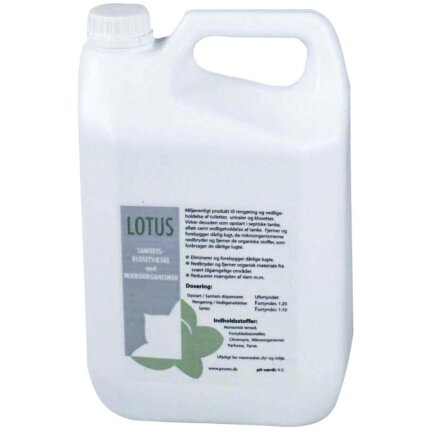 Klosetvæske med enzymer 5 ltr