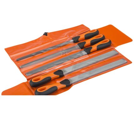 Værkstedsfile 8″ i sæt 5 dele