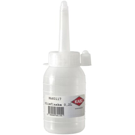 Kabi plastflaske m/plasttud 0,2 ltr