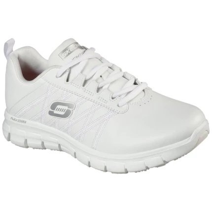 Skechers Work Sure Track Erath arbejdssko dame hvid
