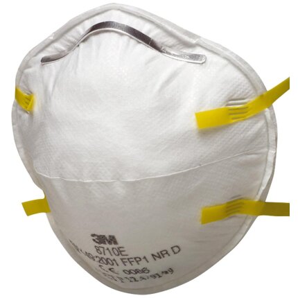Støvmaske 8710E FFP1 u/ventil, 20stk