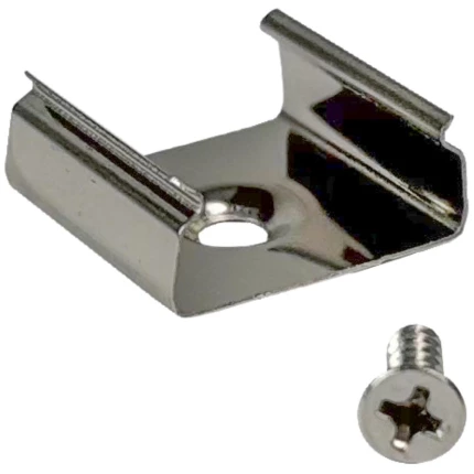 Flex-Line monteringsclips rustfri stål, 20stk