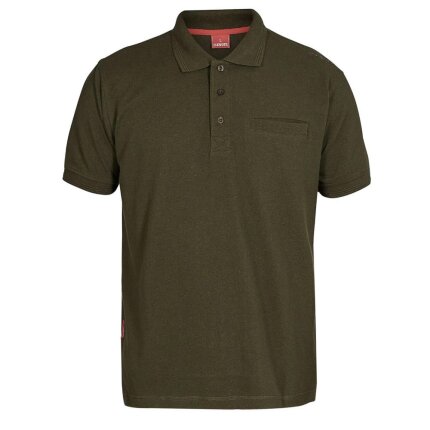 Extend poloshirt m / lomme foreste green
