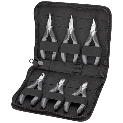 Elektroniktænger ESD, sæt 6 stk, 00 20 17