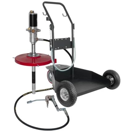 Kabi pneum. smøreapparat f/200kg fedttromle