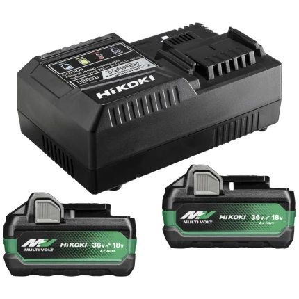 Batterisæt 2×BSL36A18X multivolt + lader UC18YSL3