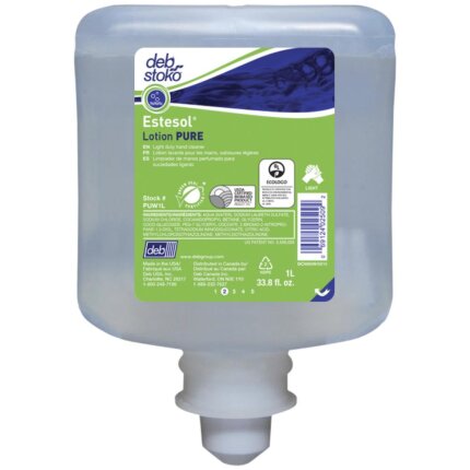 Deb cremesæbe Estesol Lotion Pure, 6 × 1 ltr