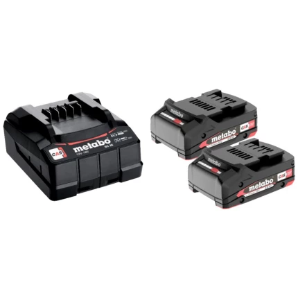 Batterisæt 2×18V/2,0Ah Li-Power + lader SC36