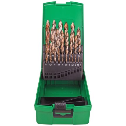 DJ TOOLS borsæt DIN338 HSS-Co5 Flowstep 1-13×0,5mm