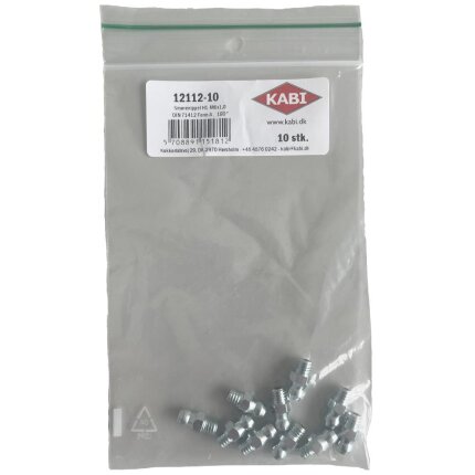 Smørenippel elforz., 10stk