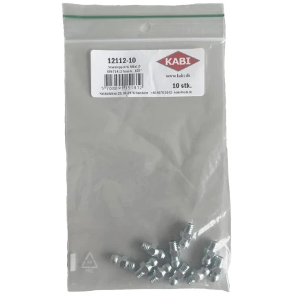 Smørenippel elforz., 10stk