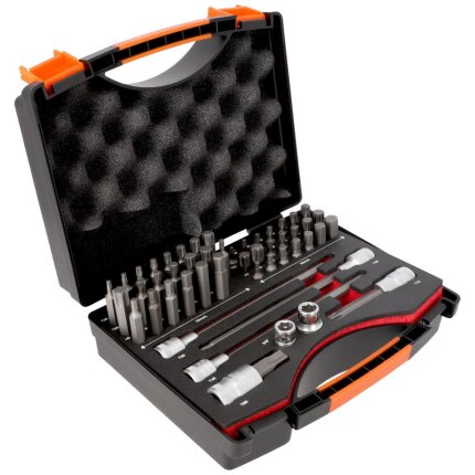 Slagbitssæt BE5049T t/autobranchen, 49 dele