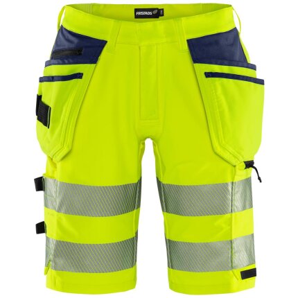 Hi-vis Green shorts kl.2 2646 GSTP gul/marine
