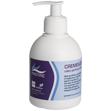 Pristine cremesæbe u/parfume, m/pumpe, 12 × 300ml