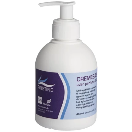 Pristine cremesæbe u/parfume, m/pumpe, 12 × 300ml