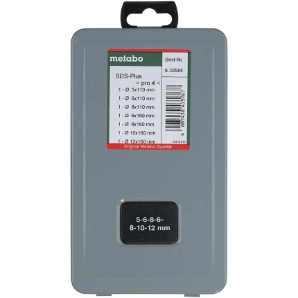 Metabo Bor SDS-plus sortiment 5,6,8,10,12