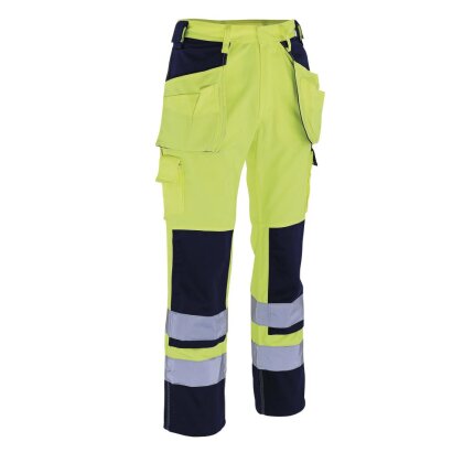 Almas buks m/hængelommer orange/marine 82C48