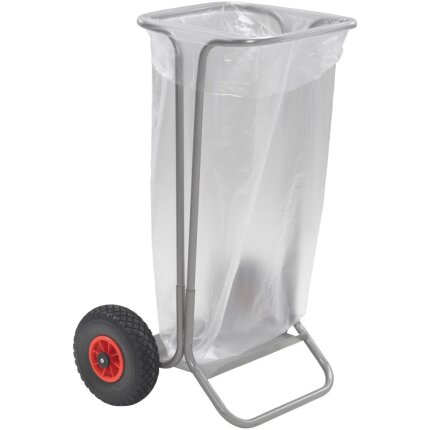 Affaldsvogn u/låg t/standard plastsække