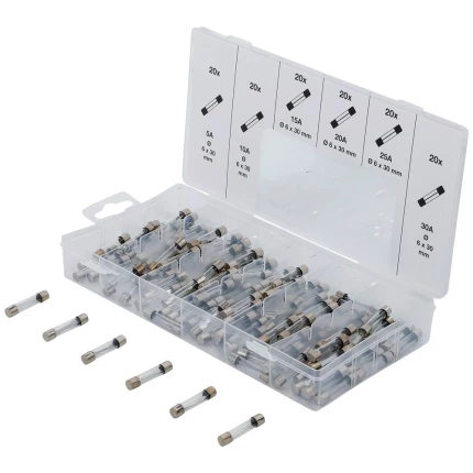 BGS glassikringssortiment 5-30A, 6 str. 120 dele