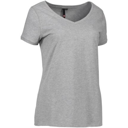 T-shirt fitted dame 0543 sort 3XL