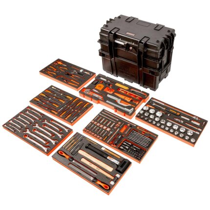 Værktøjskasse Heavy-Duty, indhold 200 dele
