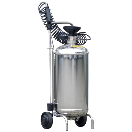 Koncentratsprøjte rustfri 24ltr 10mtr slange