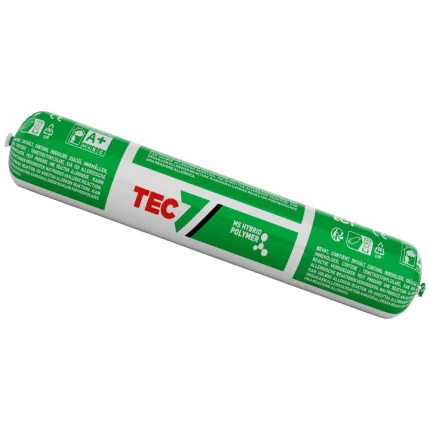 Tec7 lim/fugemasse, hvid, foliepose 400ml
