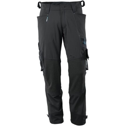 Buks m/knælommer lys kaki 82C49