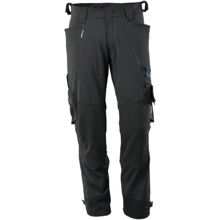 Buks m/knælommer lys kaki 82C49