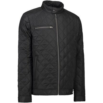 Quiltet herrejakke 0730 sort L