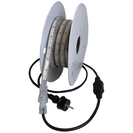 Flex-Line LED striplight rød 900lm/m IP65 230V, 5m